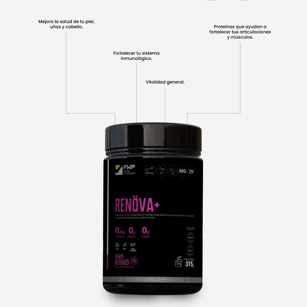 Renova+: Colágeno Hidrolizado Premium en Colombia | Piel y Articulaciones