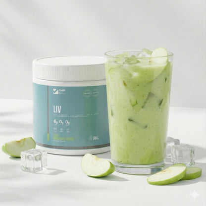 LIV | Detox Digestivo & Vientre Plano (Sabor Manzana Verde)