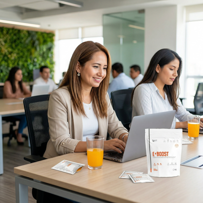 E-BOOST | Energizante Natural para Energía y Concentración